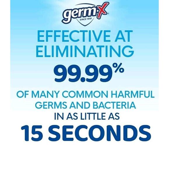 Germ-X Advanced Hand Sanitizer, Non-Drying Moisturizing Clear Gel 28 Count - Picture 4 of 7